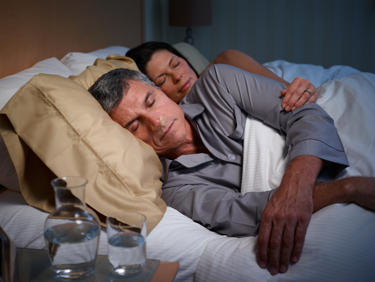 Provent Therapy Couple in Bed