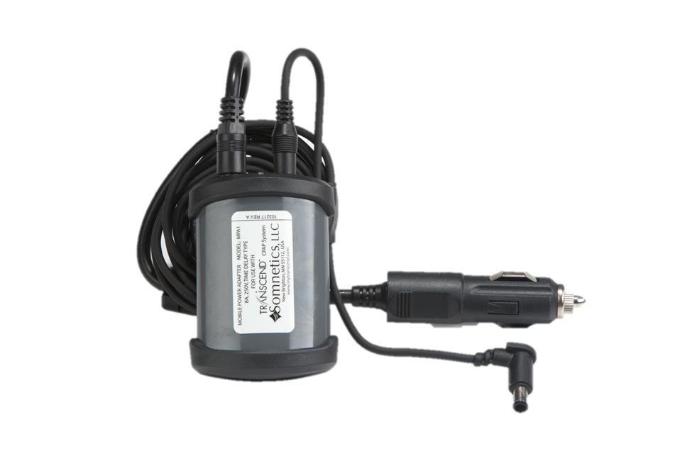 Transcend mobile power adaptor for travel cpap